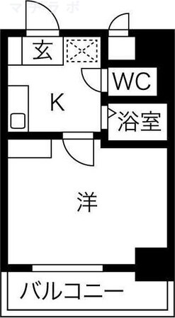 千種駅 徒歩3分 9階の物件間取画像